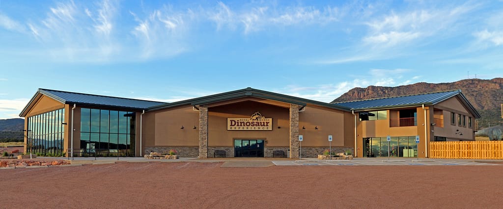 Dinosaur Experience museum entrance