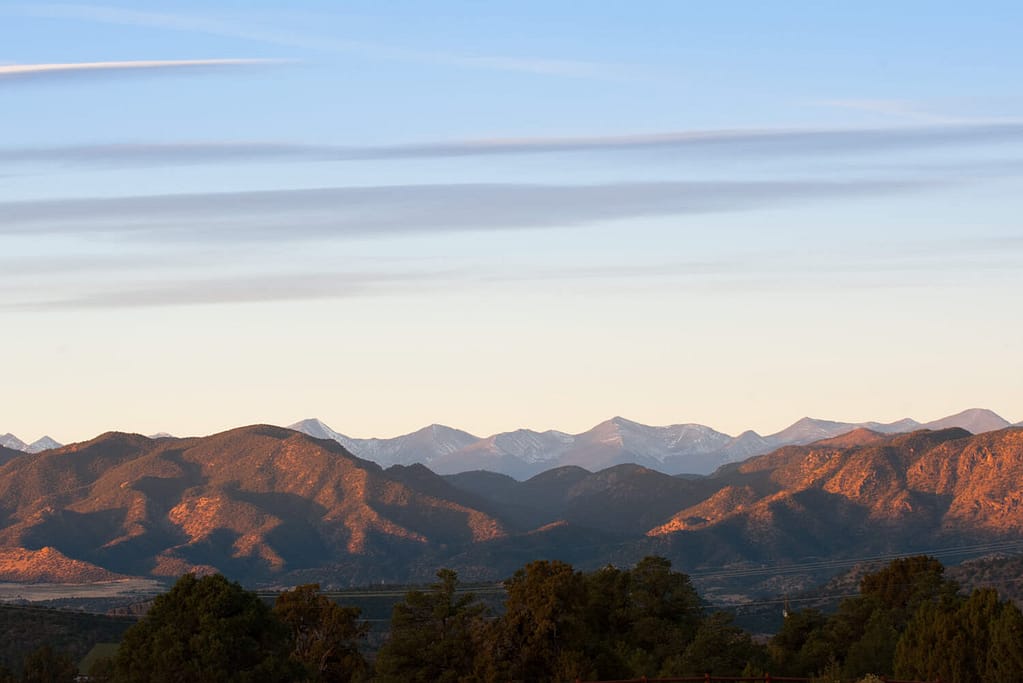 Mountain views from your patio