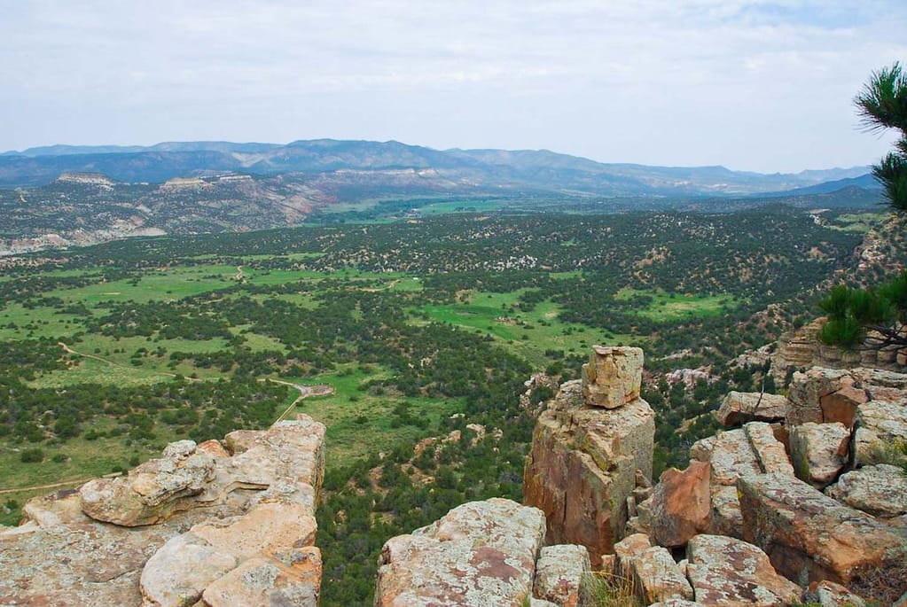 View from Oil Well Flats - Island in the Sky trail