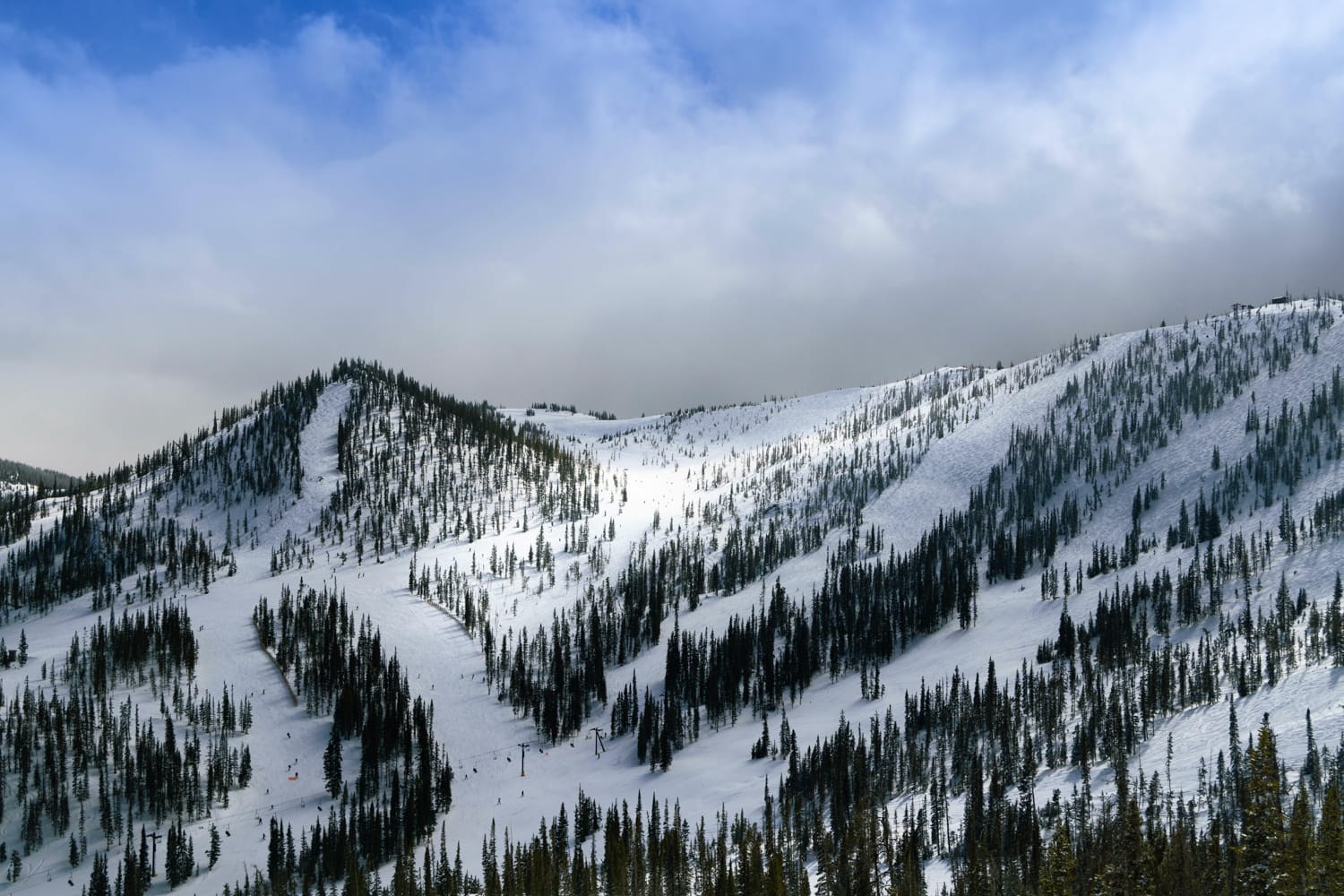 view of Monarch Ski Resort, ski runs