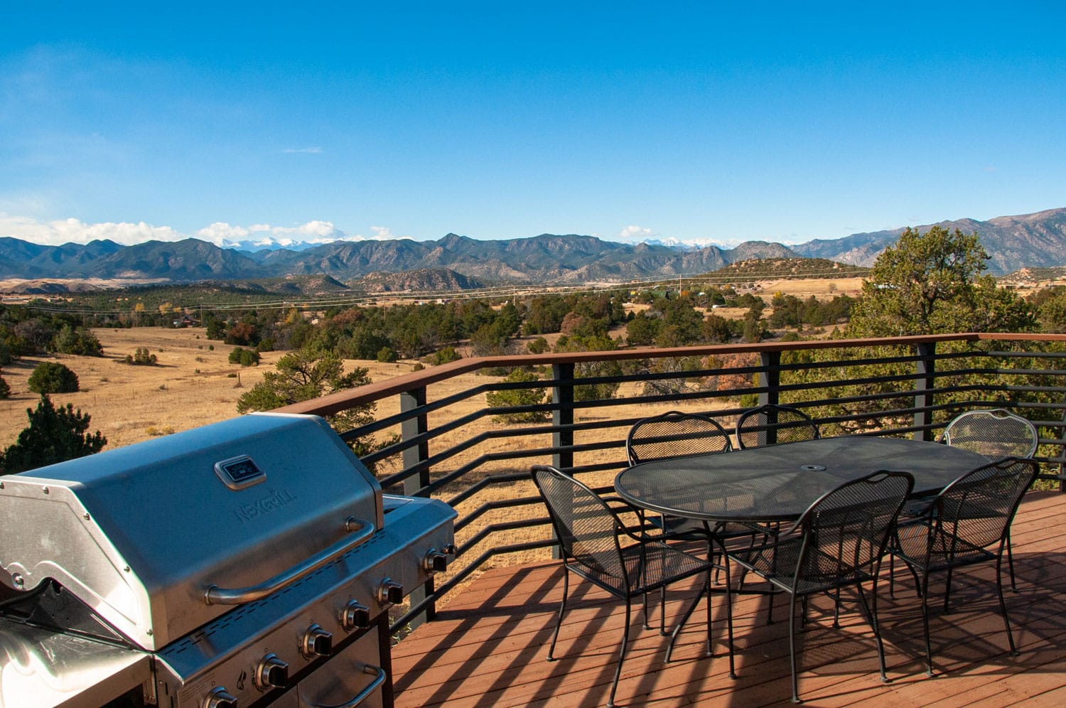 View of Sangre de Cristo mountains