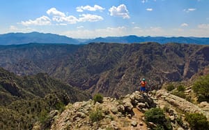 View from Royal Gorge Trail System
