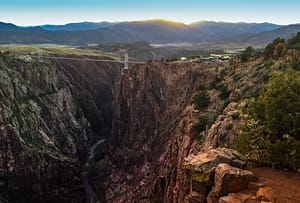 Royal Gorge lookout point