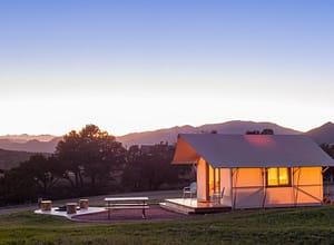 Picturesque views from Royal Gorge Cabin glamping tents