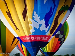 hot air balloons in colorado
