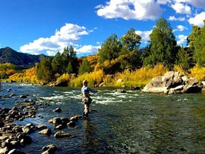 fly fishing the Arkansas River