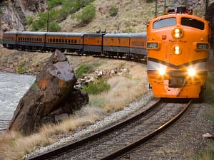 Royal Gorge Route Train in Royal Gorge