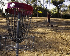 Disc golf course in Colorado