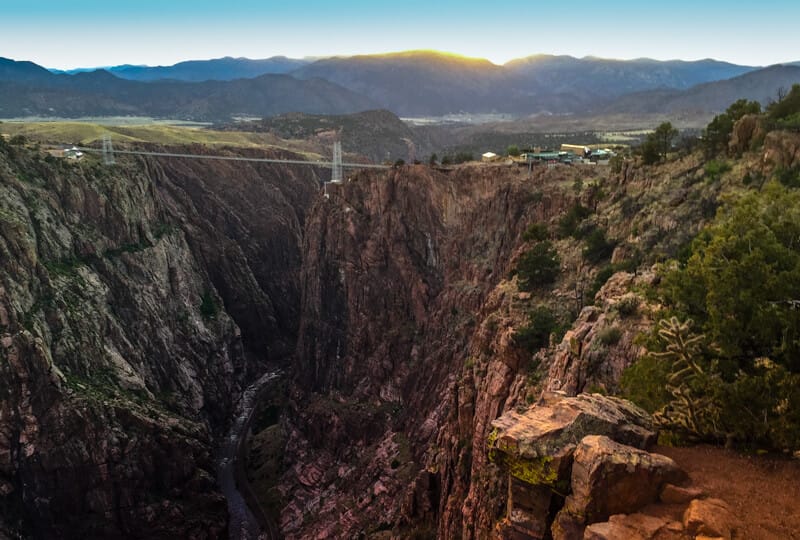 Royal Gorge lookout point