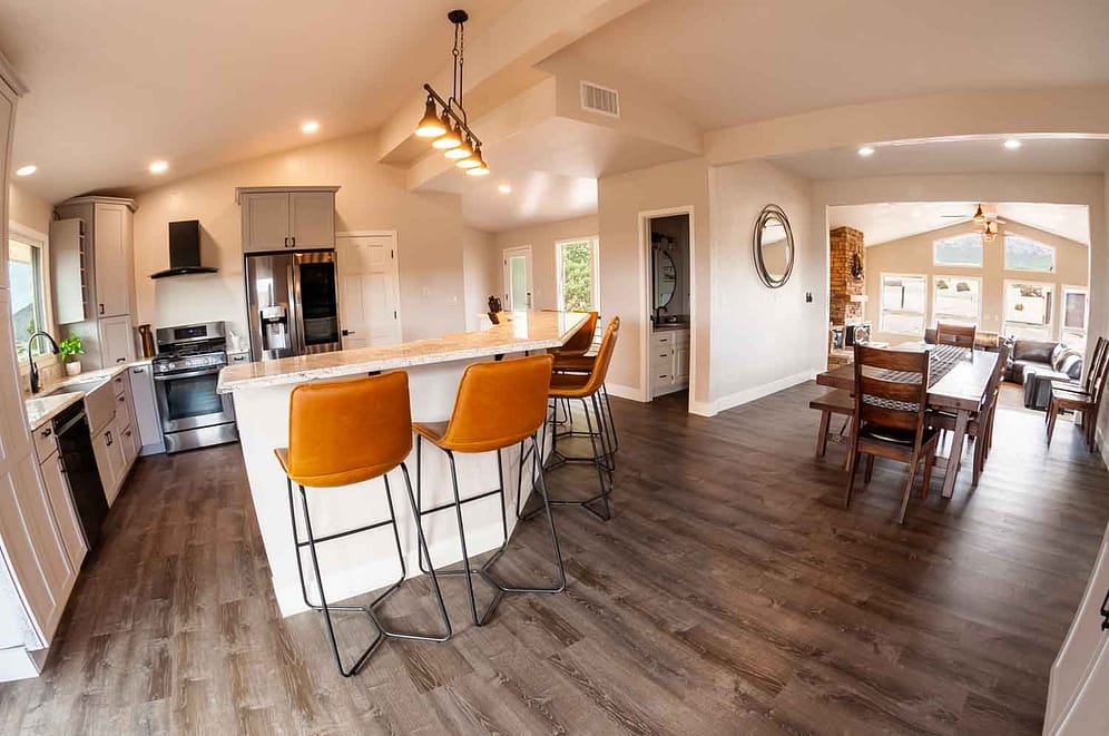 Pinon House Kitchen and dining area