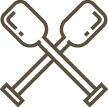 crossed paddle png file