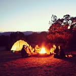 Camp all summer while being a raft guide with Echo Canyon