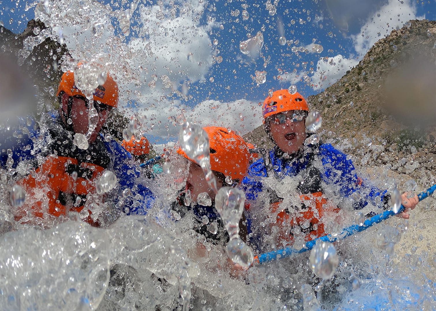 Preparing for a family rafting trip in Colorado.