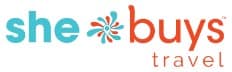She Buys Travel logo