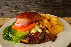 Bleu Cheese burger