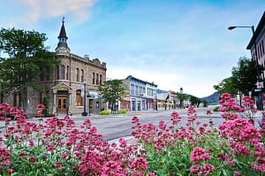 View of Historic Main Street in Cañon City, CO