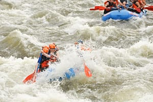 whitewater rafting