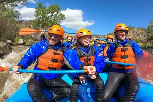 Here’s what you should wear when whitewater rafting in the spring.