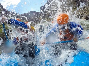 Lion's Head Rapid produces big, splashy waves nearly every time