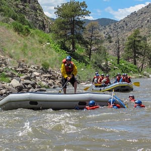 Guides training at Echo Canyon