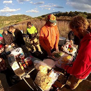 guide training food prep on-river