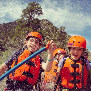 White water rafting gift certificates available at Echo Canyon River Expeditions