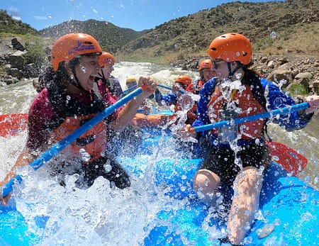 Comparing float trips and whitewater rafting in Colorado.