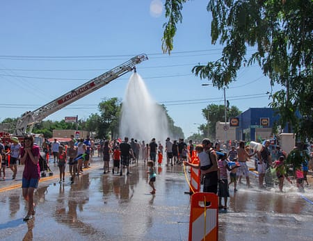 Wet Dry Parade - Florence Colorado