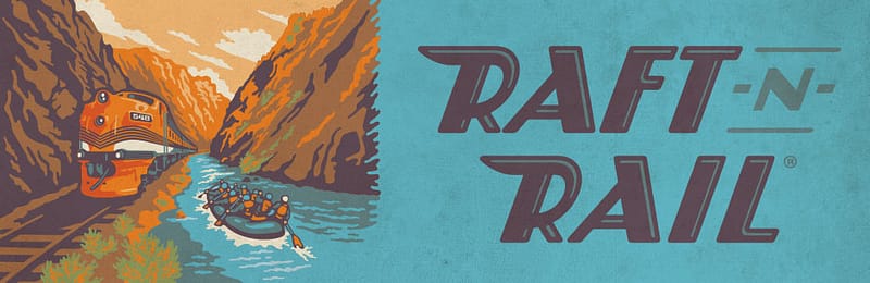 Raft and Rail train and rafting package