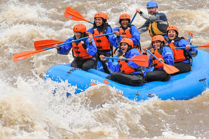 ladies raft trip - bachelorette party