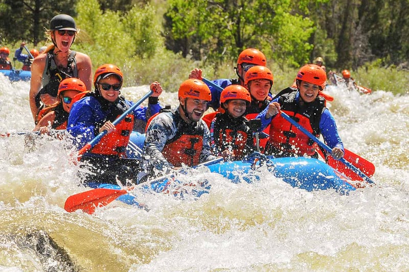 Family White Water Rafting Trips in Colorado with Echo Canyon