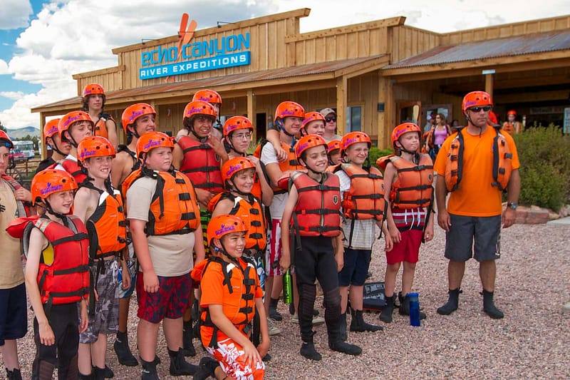 The best Colorado whitewater rafting trip experiences for large groups.