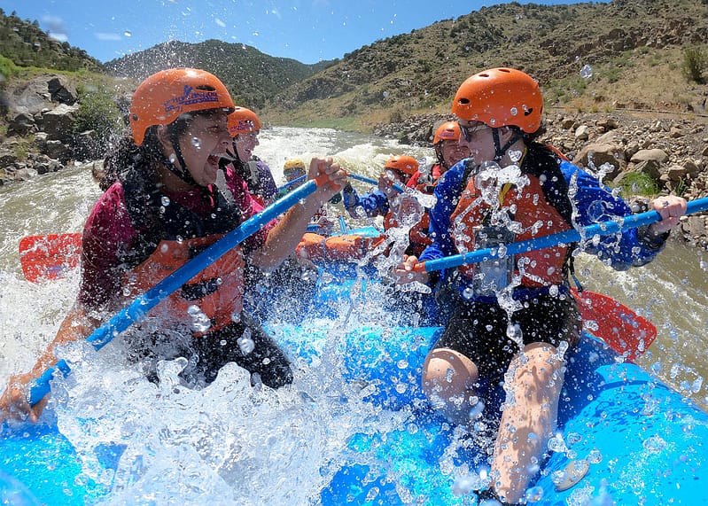 Comparing float trips and whitewater rafting in Colorado.