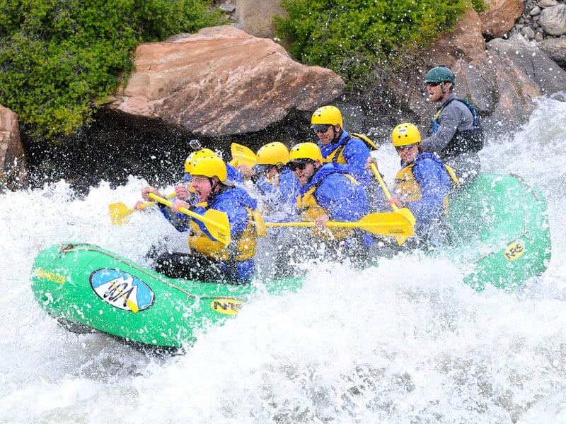 Numbers rafting
