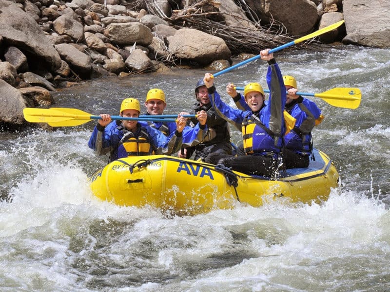 clear creek beginner intermediate rafting