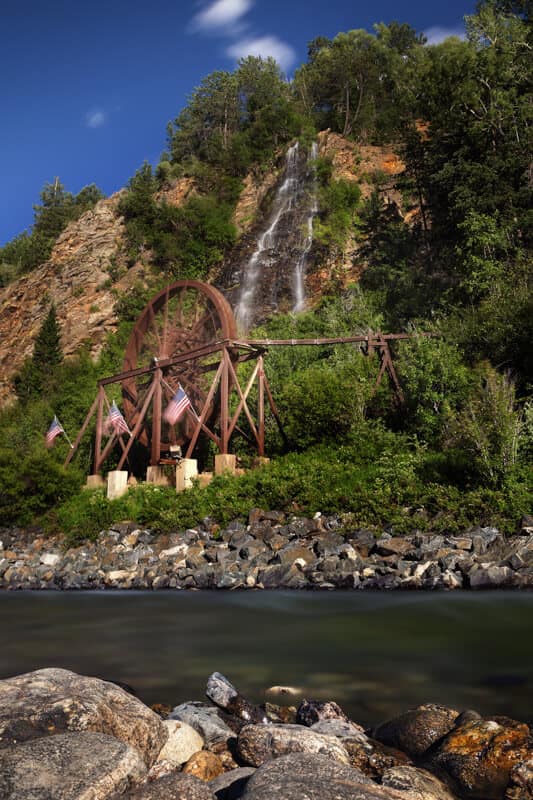 Water wheel near Idaho Springs