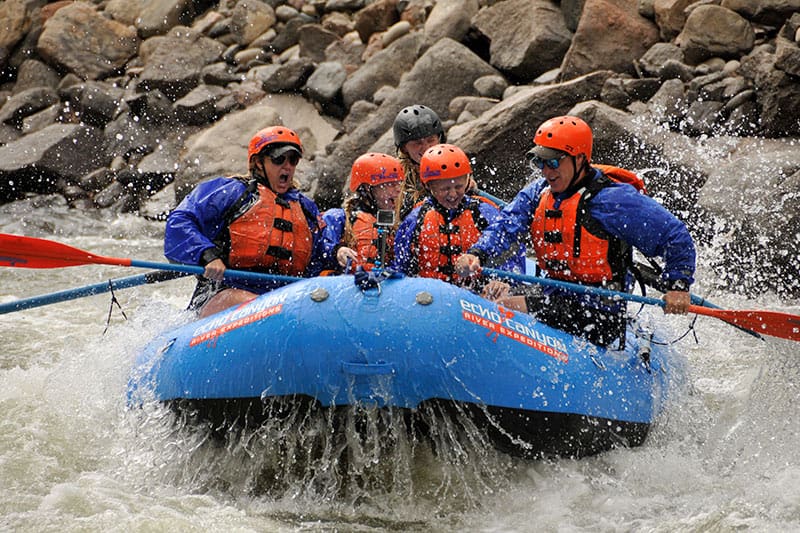 big whitewater fun for families and first time rafters