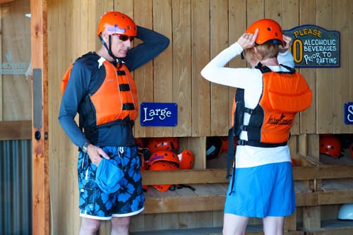 White Water Rafting Gear Rental