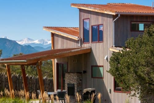 mountain views from luxury cabins