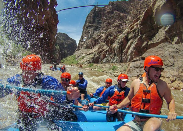 Royal Gorge rafting trips with Echo Canyon River Expeditions