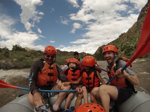 family white water rafting