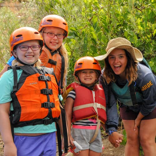 Echo Canyon Guides love working with kids