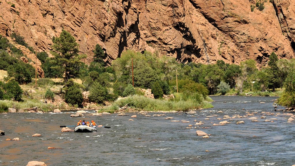 gentle family float trips at Echo Canyon River Expeditions