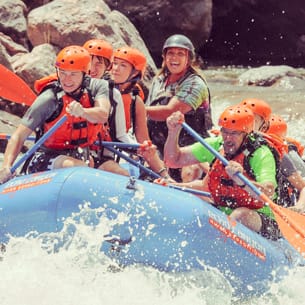 Royal Gorge rafting coupons available everyday at Echo Canyon