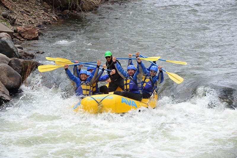 Clear Creek rafting for beginners and advanced paddlers