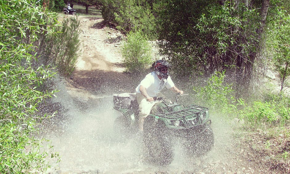 Echo Canyon's Colorado ATV and rafting adventure package