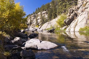 South Platte River in Eleven Mile Canyon